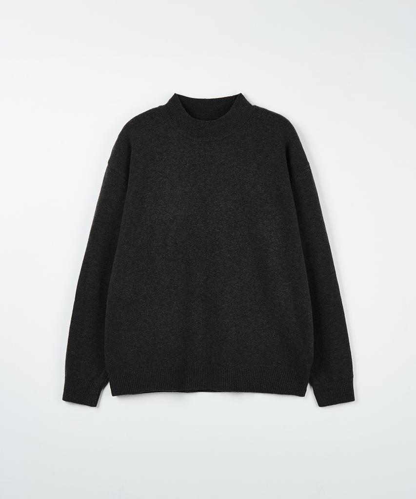 NODU Mock Neck Mock Neck Knit [Black]
