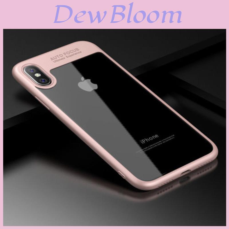 X iPhone Для 8 7 6s Plus 10 Роскошный Ультратонкий Прозрачный Ударопрочный Бампер Чехол Обложка