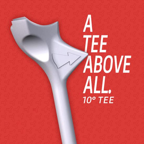 20PCS Professional Plastic Golf Tees Reduce Side Spin and Friction Increase Distance Golf