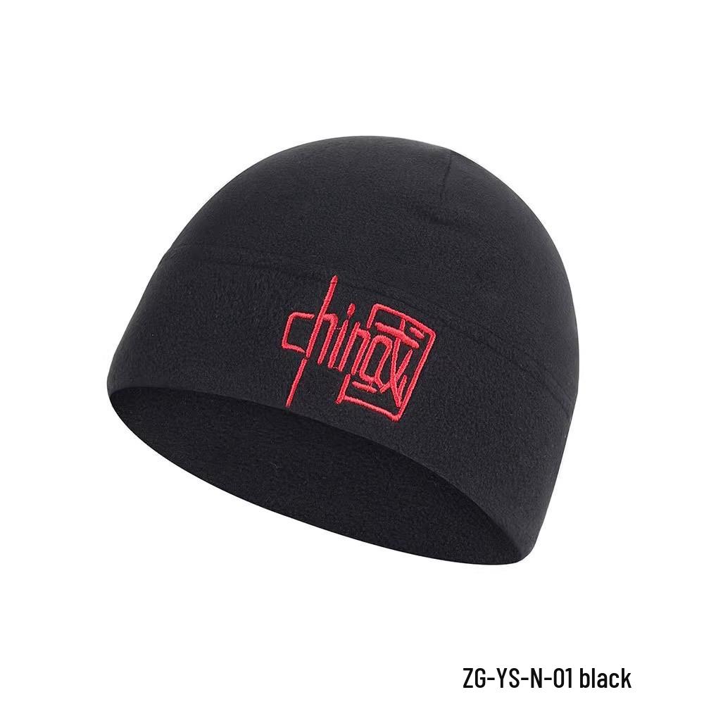 Зимний ветрозащитный балаклава Outlaw: Теплая вязаная маска для лица с одним отверстием для велоспорта.