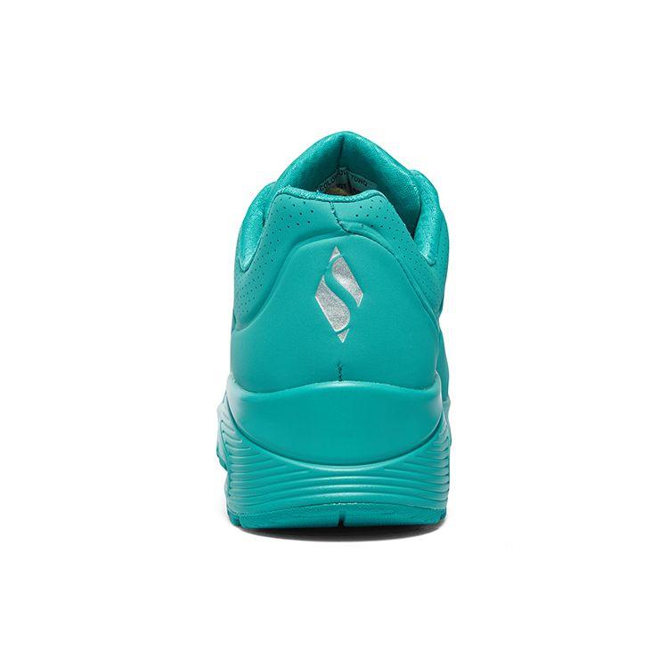 Skechers Uno Soda Butterfly Удобные Универсальные Низкие Повседневные Кроссовки Женские Светло-Зеленый 73690-TURQ