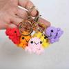 Cartoon Crochet Octopus Keychain Animal Doll Octopus Pendant Knitting Keychain  Friends Gift