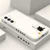 Паникующие кошки Чехол для телефона для Samsung Galaxy A37 A57 Жидкий силиконовый чехол