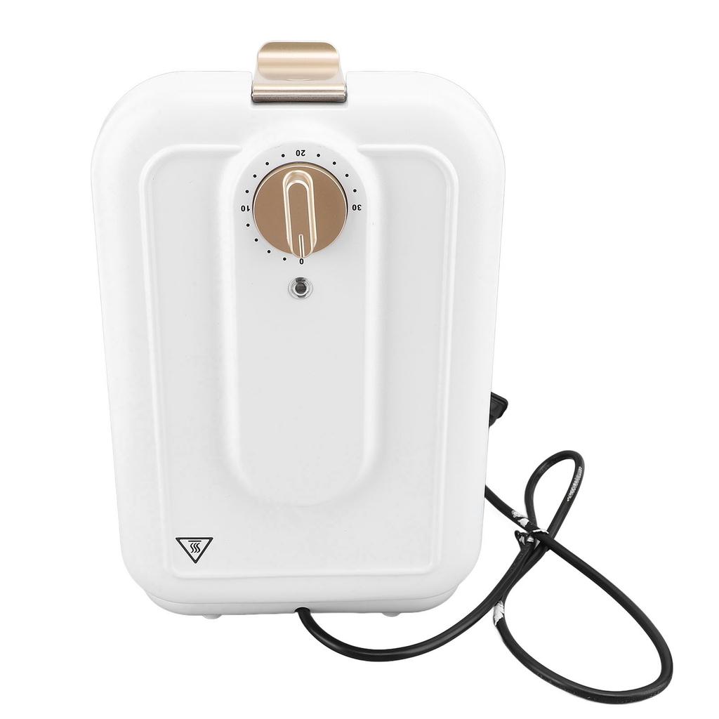 Вафельница 600 Вт, сэндвичница с антипригарным покрытием, съемная электрическая панини-пресс, таймер