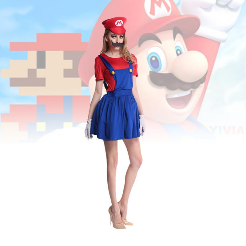 Super Mario Bros. Costume Set For Family Party Fun