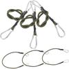 Outdoor Climbing Buckle, Elastic Rope, Elastic Band, Tent Lanyard, Camping Clothesline, Luggage Tying Rope, Packing Tape