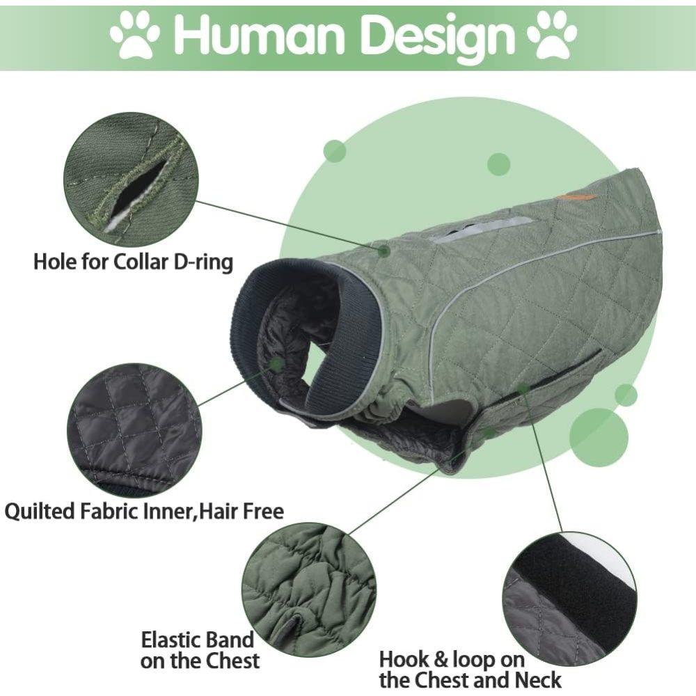 Зимние пальто для собак, одежда для собак для холодной погоды, ветрозащитная теплая куртка для собак в британском стиле для зимних пальто для собак,