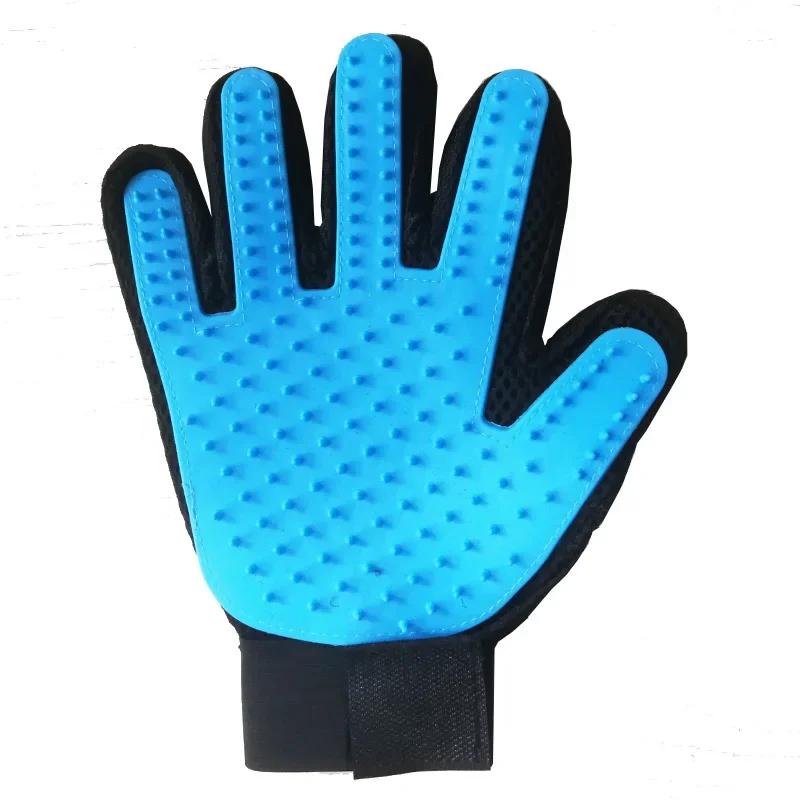 Pet Dog Glove for Dogs Cats Pet Products Supplies Pet Grooming Glove Gentle Efficient Hair Remover Mitt Cat Accessories
