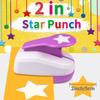 Paper Cutter for Crafts Hole Punch Puncher Punches Tool 50mm 2 Inch Star Paper Shapes Hole for Card Making Custom Scrapbooking