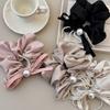 Scrunchies Hair Accessories for Women Girl Band Tie Elastic Korean Fascinator Bow Designer Vintage Pearl Popular  Kpop Sweet