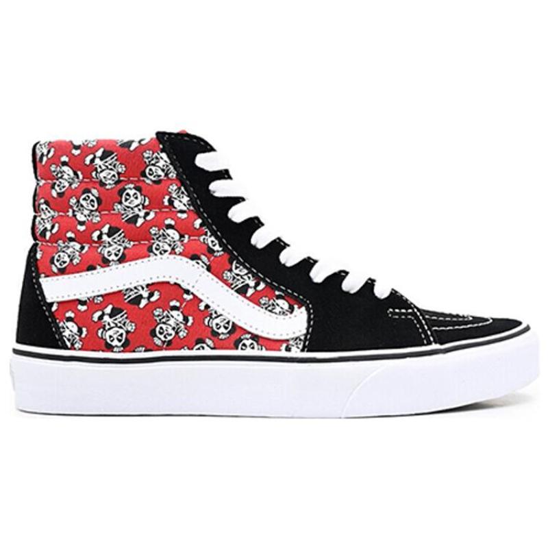 Vans SK8 HI Black/Red Vans VN0A4U3C5I2