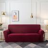 Чехлы для дивана из спандекса, эластичные чехлы для диванов для гостиной, однотонные противоскользящие моющиеся защитные чехлы для мебели