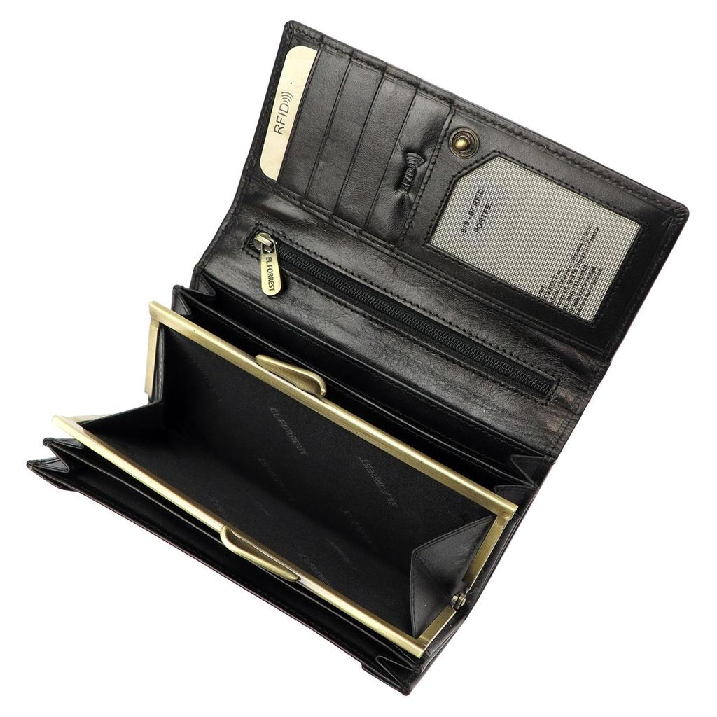 Classic Leather Women's Wallet El Forrest Rfid