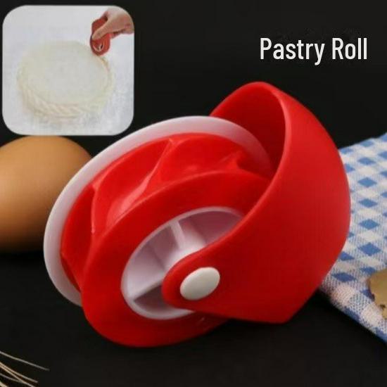 Роликовый нож для резки теста и лапши - кухонный и выпечной инструмент