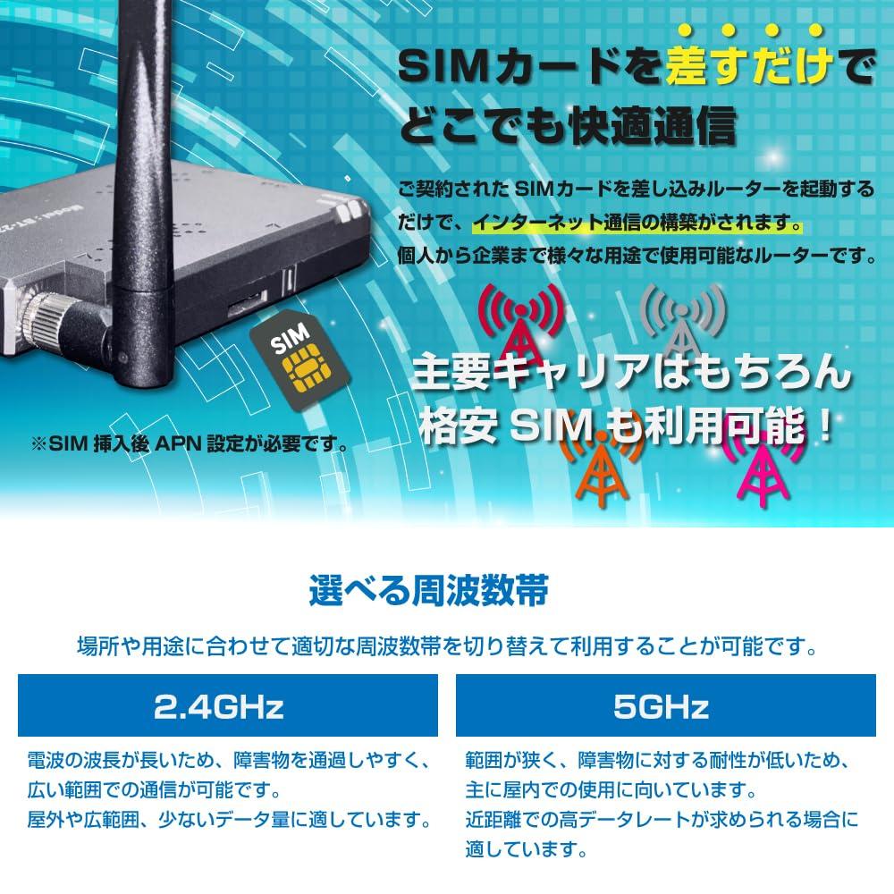 Compact LTE Router for Business and Industrial Use Available Strong Radio Wave Catch Strong 30 Devices Can Be Connected Simultaneously Connection