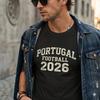Футболка сборной Португалии 2026 | Футболка болельщика Португалии на Чемпионат мира по футболу FIFA | Футболка португальского футбольного болельщика | Подарок на день матча