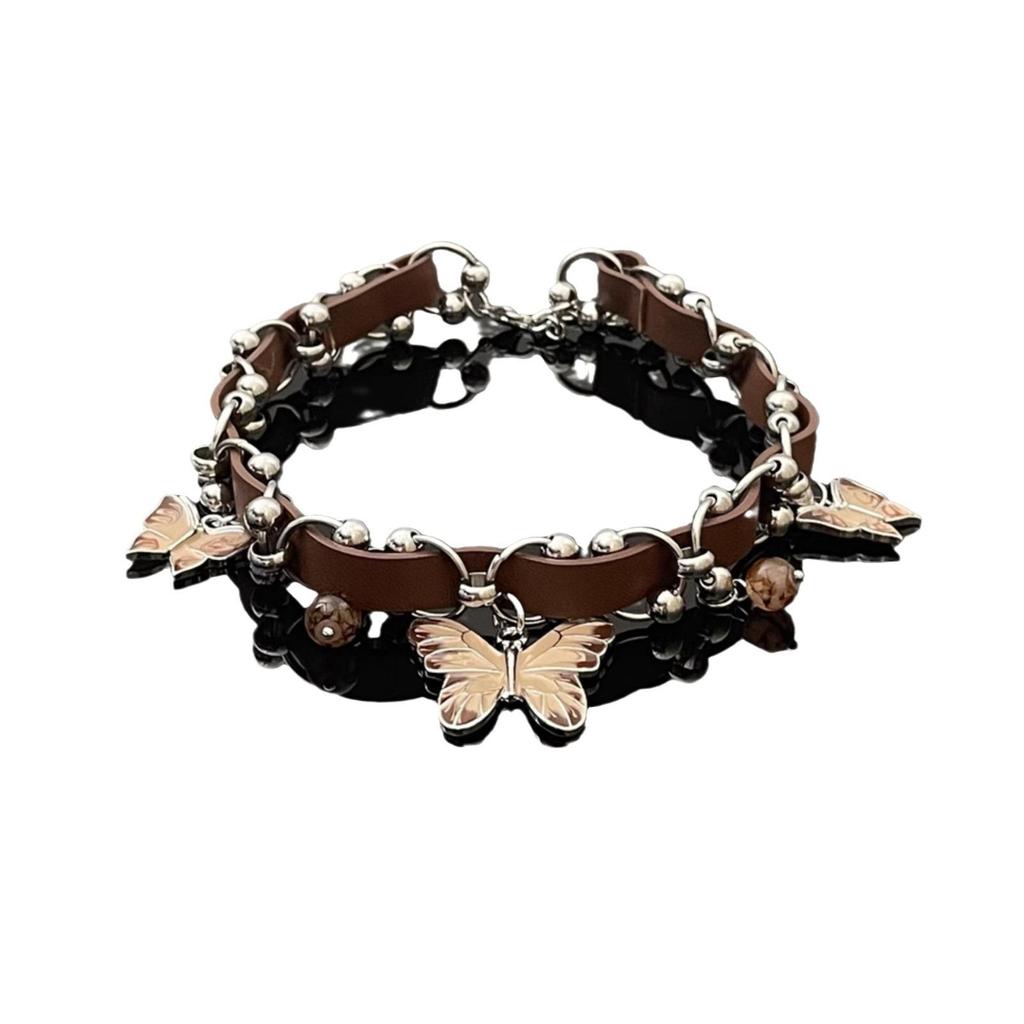 Ожерелье на ключицу «Фиолетовая бабочка» — Элегантный женский чокер с роскошным дизайном, издание 2025 года