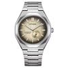 CITIZEN NK5020 Автоматические часы Zenshin 60 Super Titanium Титановый браслет звеньями и Сапфировое стекло Современные Мужские, Бежевый,
