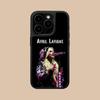 Чехол для мобильного телефона Avril Lavigne с матовой поверхностью для iPhone 17 16 15 14 13 12 11 Air Pro Max Plus Цветная обложка