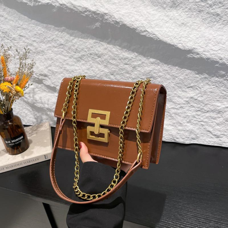 This Year's Popular Small Bag Women's 2025 New Trendy Spring and Summer Chain Shoulder Underarm Bag High-end Versatile Small Square Bag