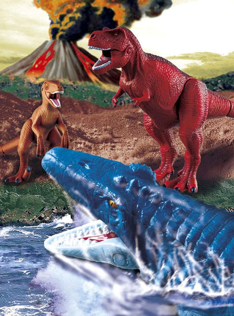 TAKARA TOMY Набор для битвы с самыми сильными динозаврами Ania: Ш220 x В140 x Г100 мм AA-04 Clash!