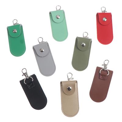 Защитный кожаный чехол-сумка с брелком для USB-флеш-накопителя Memory Stick