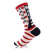 Funny President Donald Trump Socks Men Trump Flag Maple Socks Compression Socks Streetwear Hip Hop