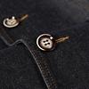 New Spring Casual Denim Suit Men's Slim Casual Single Suit Men's Jacket