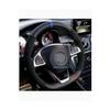 Opel Astra H Alkantra-carbon Blue Ring Steering Wheel Cover