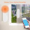 Детектор гаражных ворот Tuya APP, питание от USB, ZigBee, датчик окна, двери, ворот, 2,4 ГГц, беспроводные детекторы двери для дома, офиса
