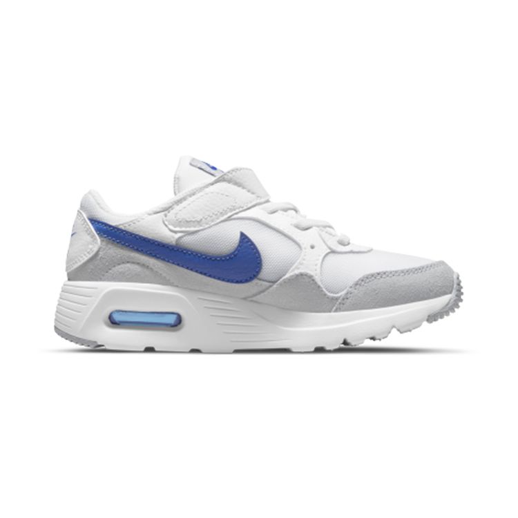 Nike Кроссовки Air Max SC PS White Game Royal Kids Wolf-Grey CZ5356-101