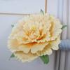 Silk PE Artificial Peony Giant Wedding Flower New Fake Flowers  Window Display