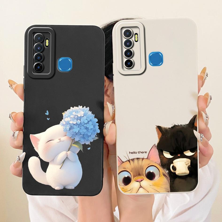 For Infinix Note 7 Lite Case X656 Popular Floral TPU Cover Soft Silicone Phone Cases For Infinix Hot 9 Pro Funda Hot9 Play Shell