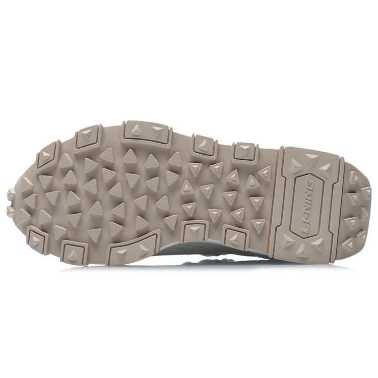 Кроссовки женские Li Ning Zhi Guang Support Casual Running Shoes White Apricot AGCR102-1