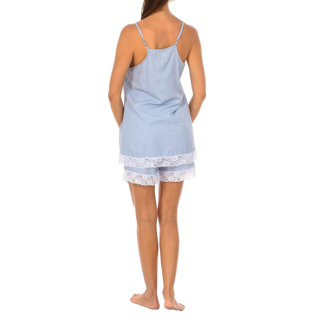 JJBCH1500 женская пижама с круглым вырезом и подтяжками