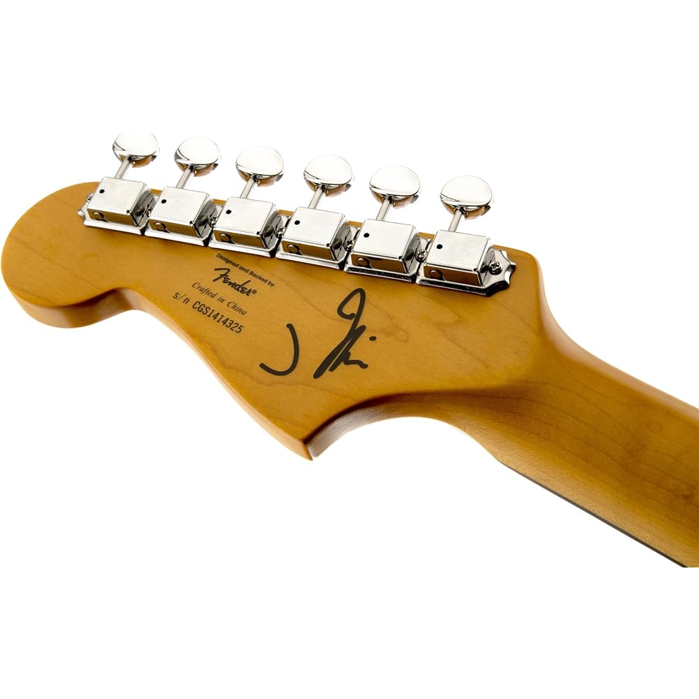 Электрогитара Squier by Fender J Mascis Jazzmaster®, Накладка из лаврового дерева, Винтажный белый с мягкой...