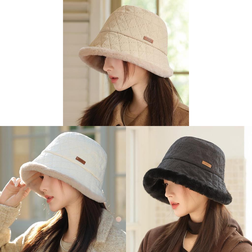 Рыбацкая шапка для женщин, плотная, плюшевая, водонепроницаемая, зимняя, повседневная, от солнца