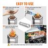 Шестигранная трубка для копчения из нержавеющей стали для гриля BBQ, 12 дюймов, портативный генератор дыма для всех древесных пеллет