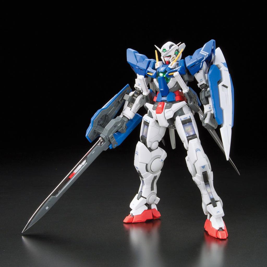RG Mobile Suit Gundam 00 Gundam Exia Scale Plastic Model GN-001 1/144 Color-coded