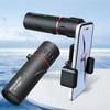 2000x24 HD  High Power Monocular Telescope Mini Portable Mobile Phone Telescope with Holder Outdoor Camping Travel Hunting Birdwatching Telescopes