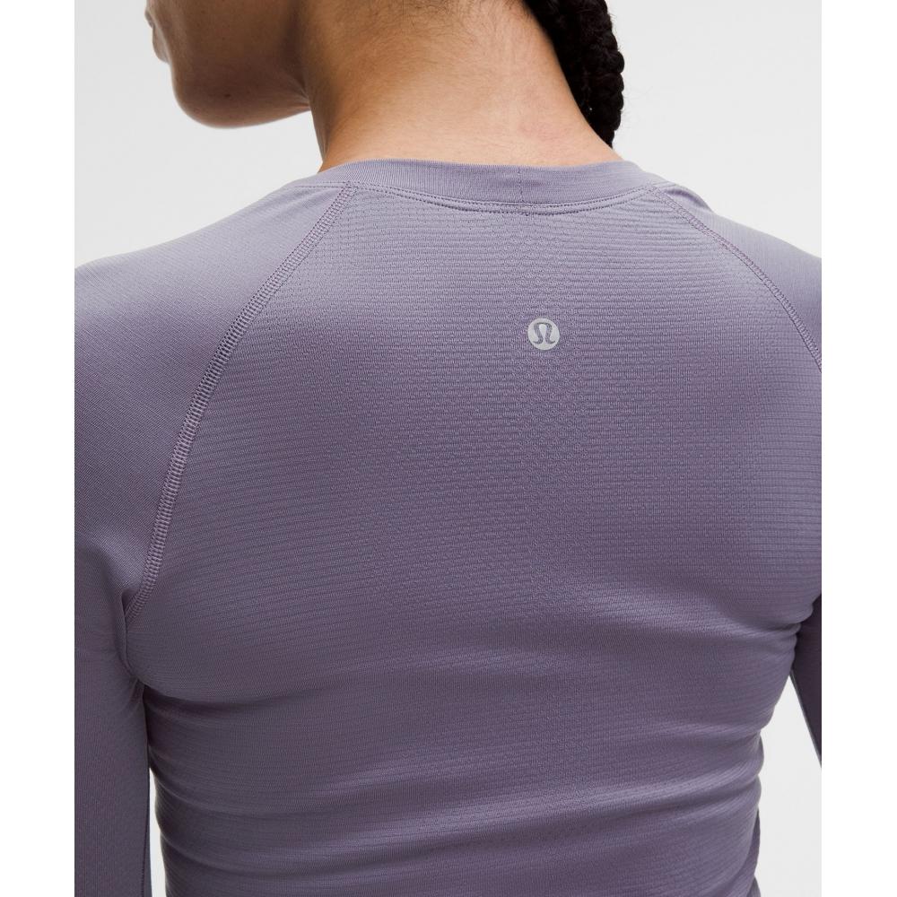 Lululemon Swiftly Tech Long Sleeve Shirt 2.0  Waist Length Grape Mist Grape Mist
