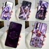 Genshin Impact Raiden Shogun Case For Huawei P30 P20 P40 Lite Nova 5T 11i 8i 3i 9 10 SE 11 Pro Y90 Y70 Y61 Y60 Y91 Cover