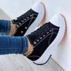Fashion Sneakers Women Shoes 2024 Women Pattern Canvas Shoes Casual Women Sneakers Shoes Flat Lace-Up Zapatillas Mujer Chaussure Femme