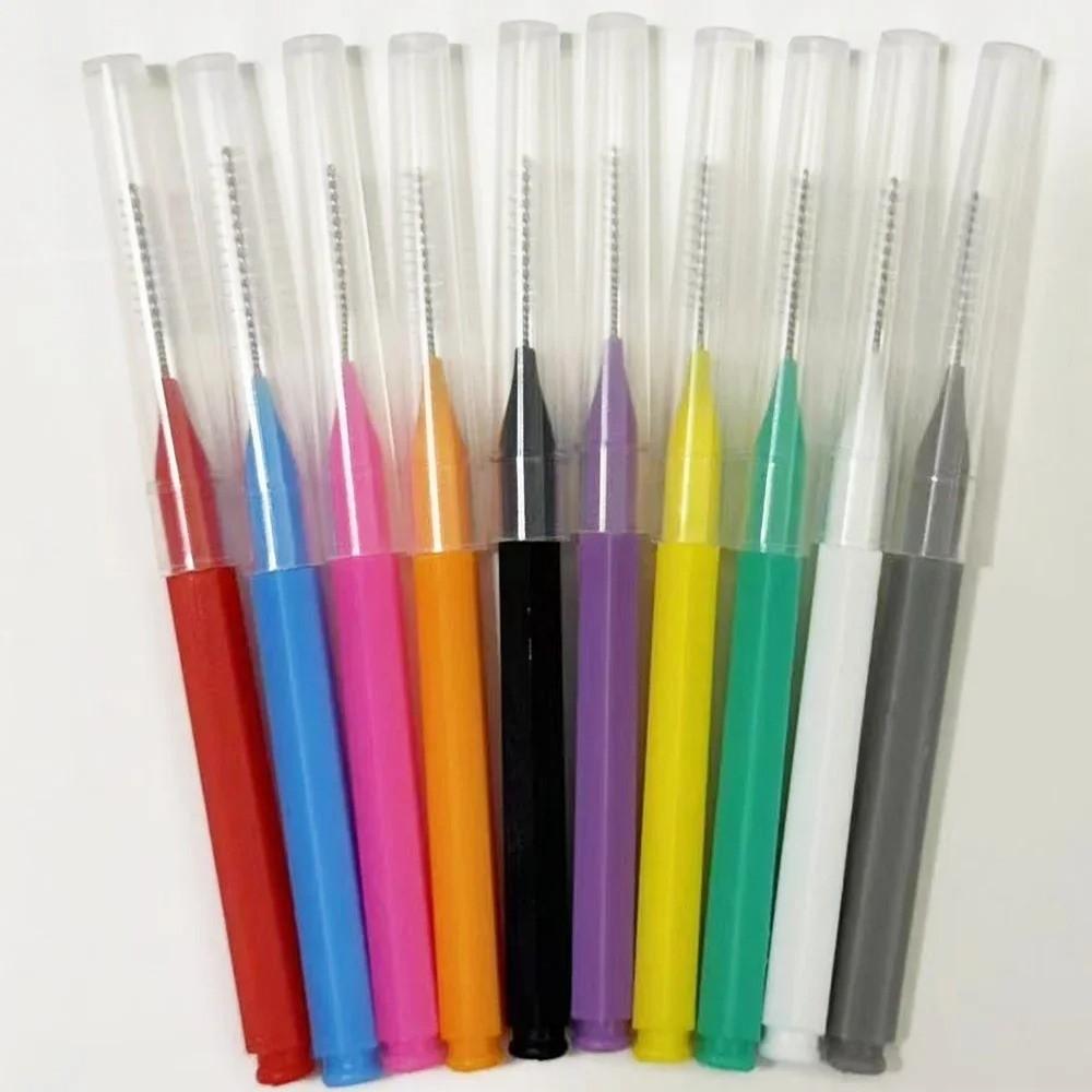 30Pcs Bendable Braces Brush Soft Micro Teeth Cleaning Tools Oral Hygiene Tool