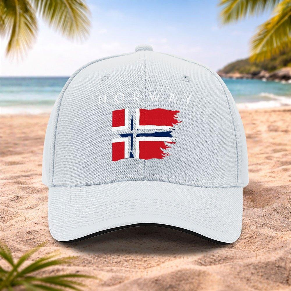 Norwegian Flag Baseball Cap Unisex Fashion Trendy Gift for Festivals Weddings Outdoor Sports Camping Photography