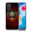 Russia Vintage USSR Communism Phone Case For Xiaomi Redmi Note 15 14 13 12S 12 Pro Plus 11S 11E 11 11T 10S 10 Art Soft Pattern C