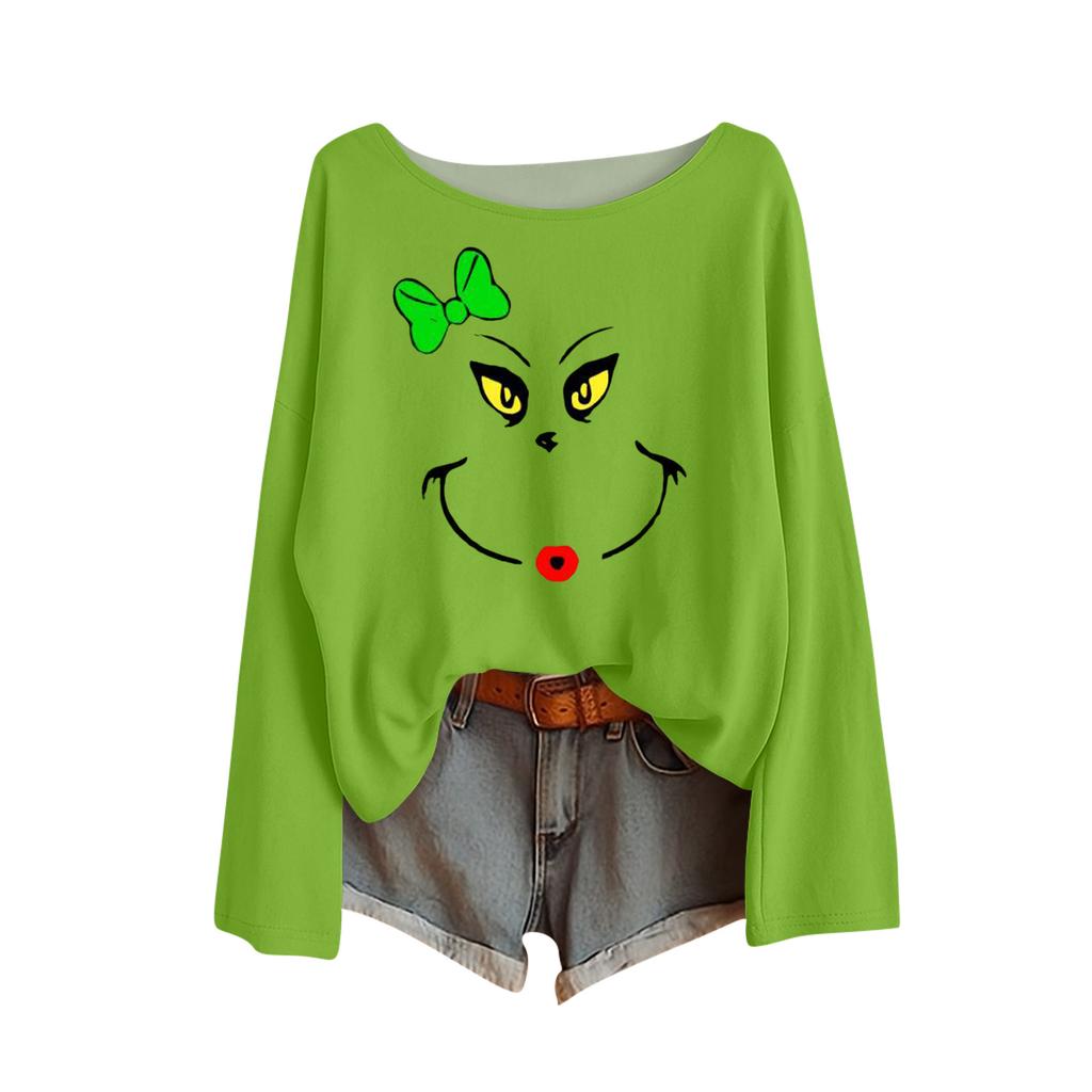 Long Sleeve Shirts For Women Solid Color Tees Blouses Casual Plus Size Basic Tops Pullover