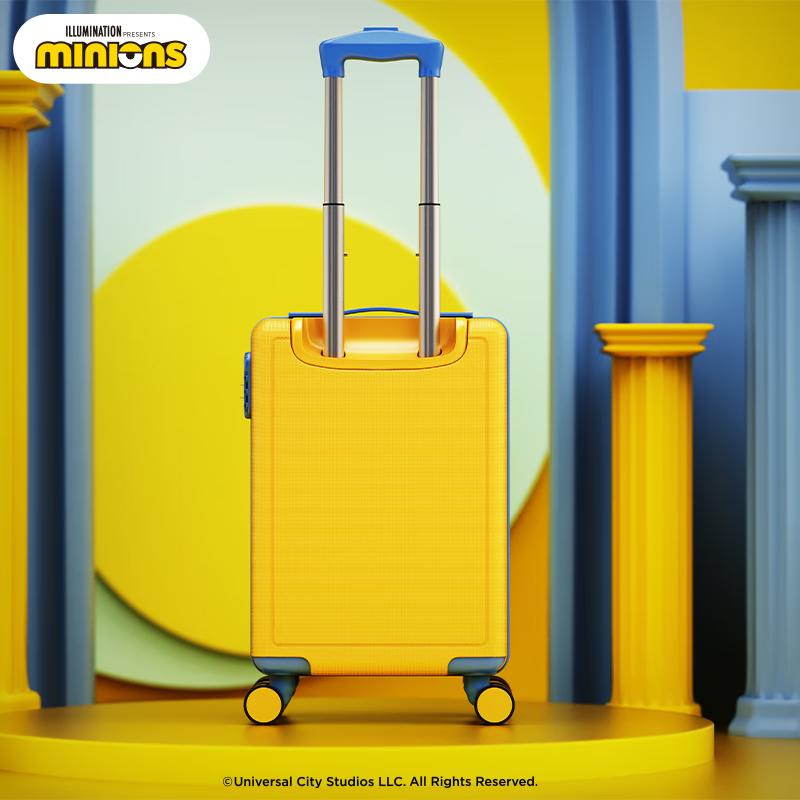 Minions Big Eye Banana Series 20-inch Embossed Luggage