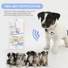 BT Smart Tracker for Pets Keys Bags Wallets Two-Way Notified Item Locator APP Control Selfie Shutter for iOS/Android Phones  Light Blue