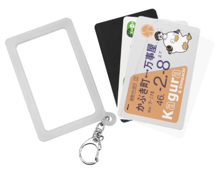 Gintama Kagura Silicone Pass Case (& Shinpachi)